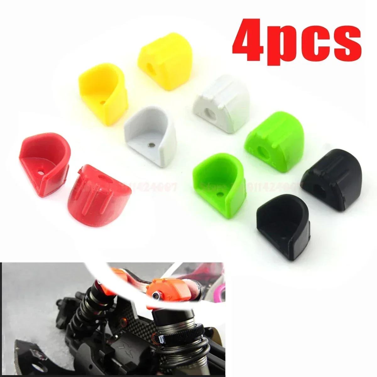 Rc Hobby Dump Truck - 4 STKS Schokdemper & Hydraulische Frame