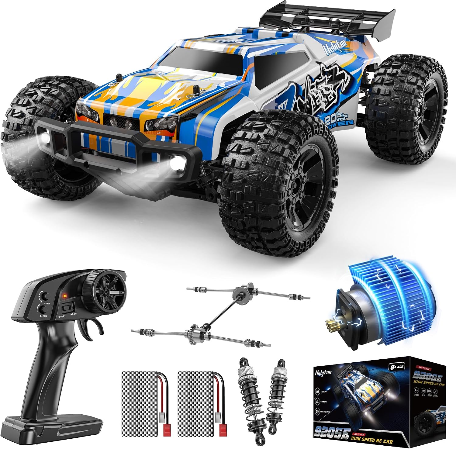 Rc Hobby Monster Truck - 1:10 Grote Hoge Snelheid RC Auto