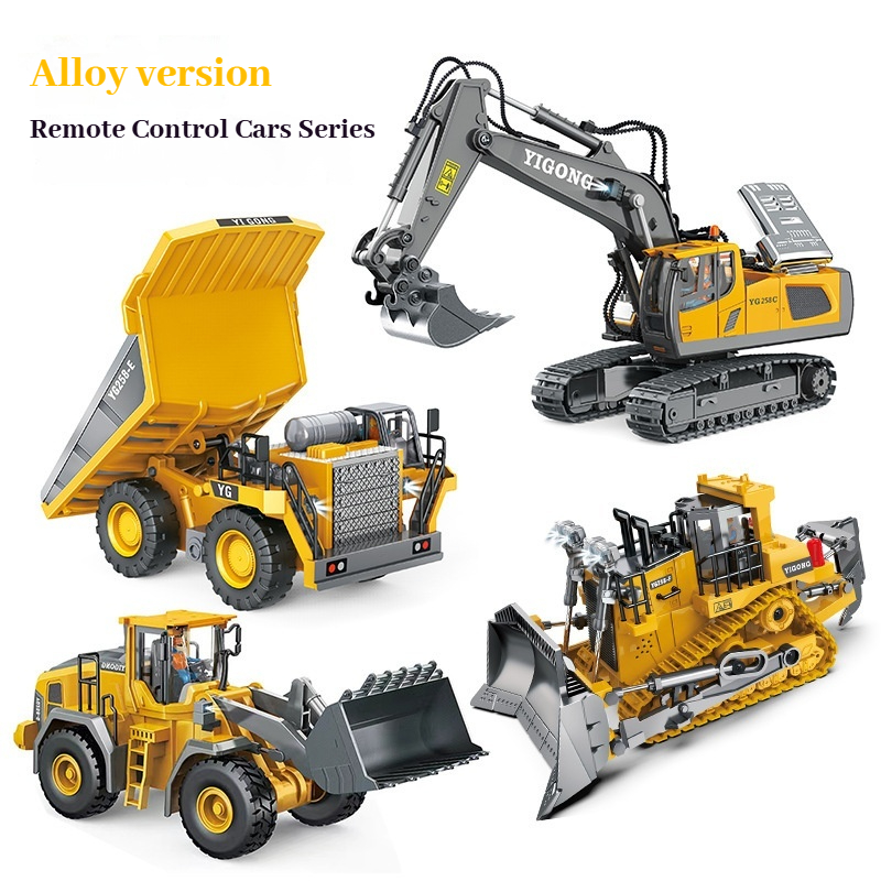 Rc Hobby Dump Truck - YIGONG Alloy Afstandsbediening Bouwvoertuig 2.4G Draadloze