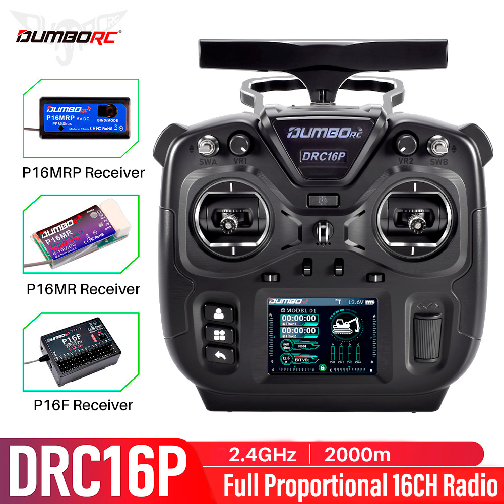 Rc Hobbies - DUMBORC RC Zender DRC16P 16CH Coach