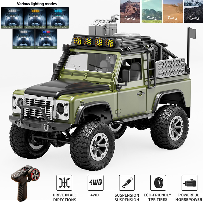 Rc Hobby Pro - KF90 1:12 4WD RC Klimwagen Off-Road