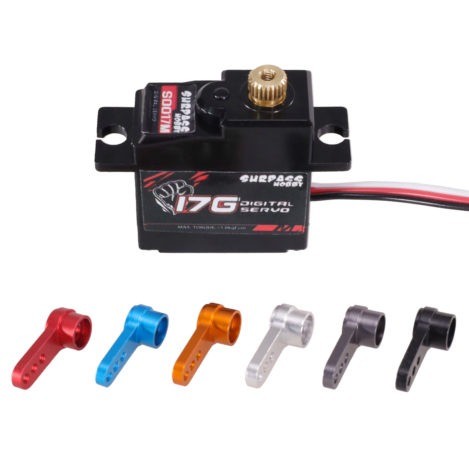 Rc Hobbyking - Hoogwaardige SURPASS Hobby S0017M 17g Metal