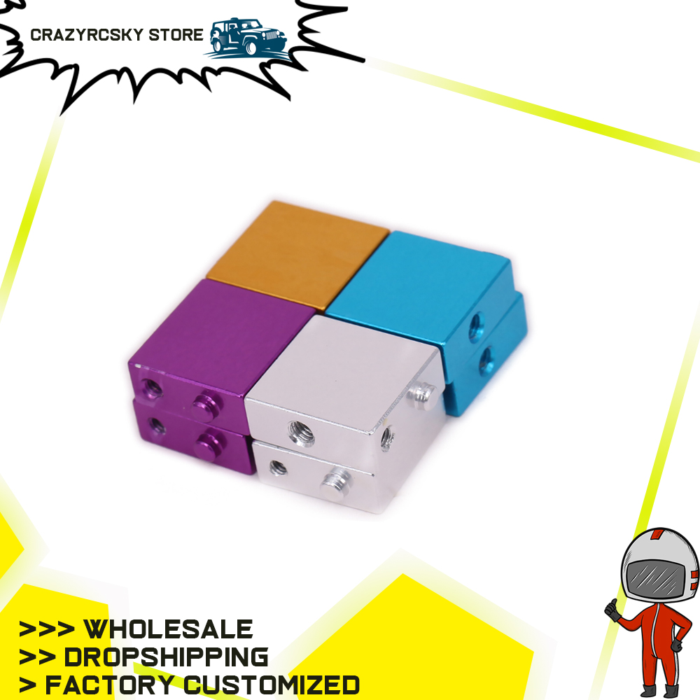Rc Hobby Monster Truck - RCAWD 2 STUKS Aluminium Servo Mount