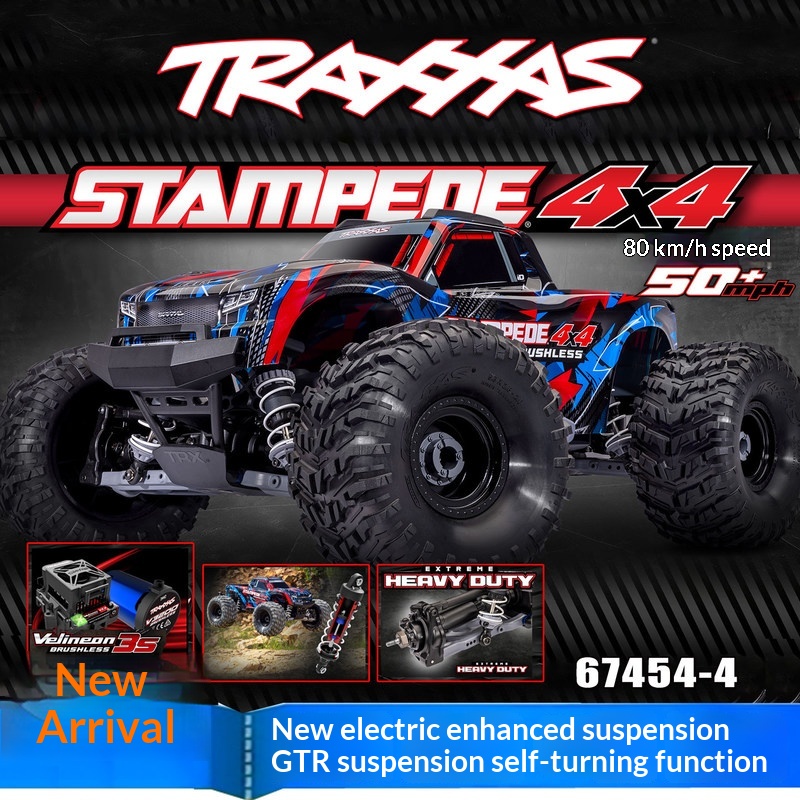 Rc Hobby Monster Truck - Stampede 4x4 1/10 Brushless RC Monster