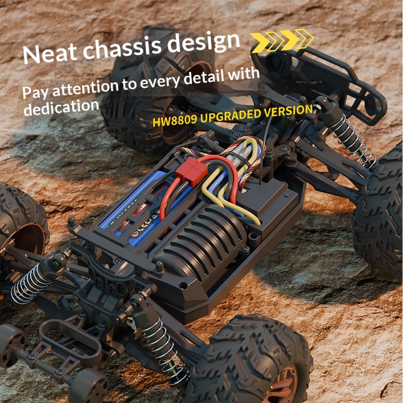 4WD Borstelloze RC Monstertruc - Rc Hobby Monster Truck recensie en prijs