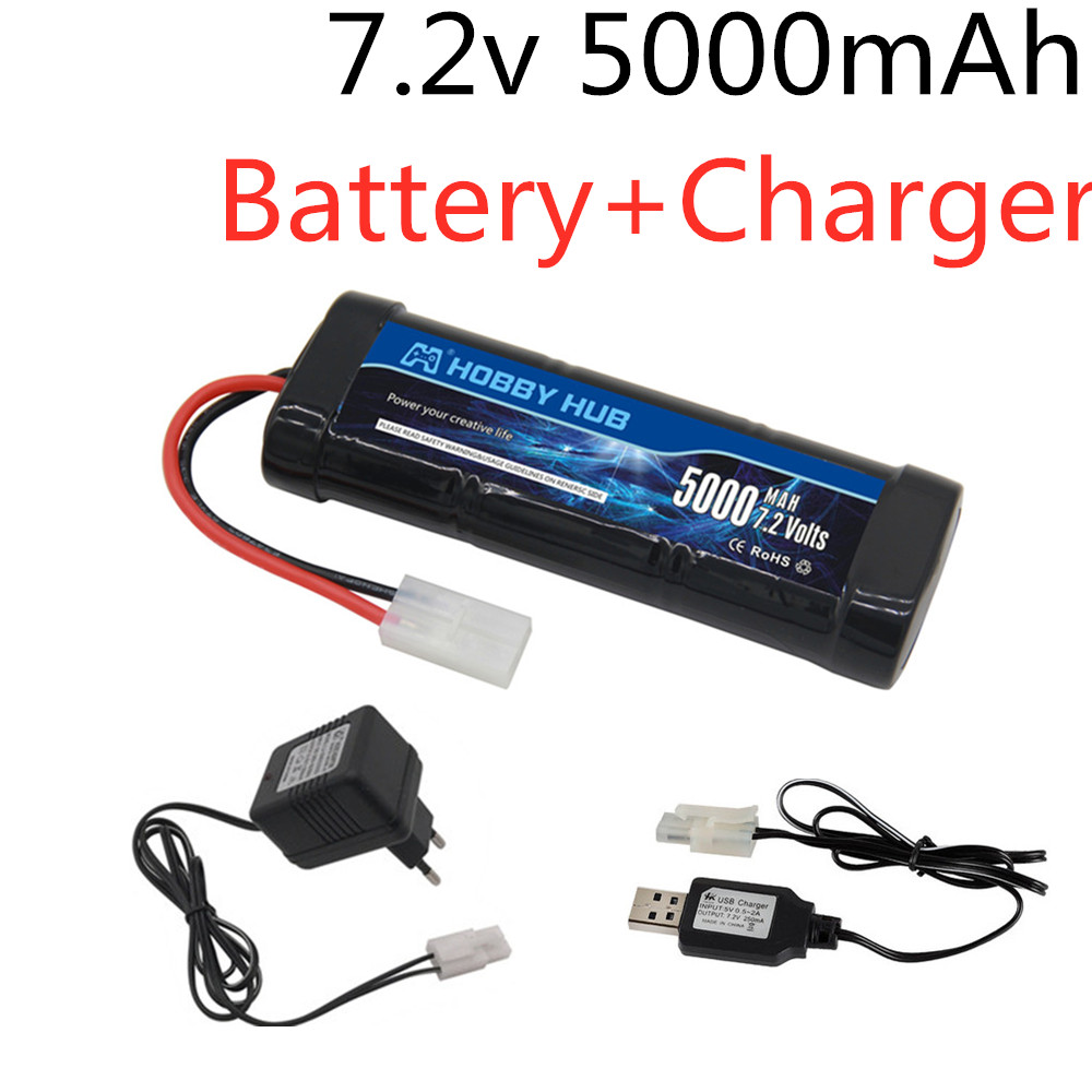 7.2V 5000mAh Ni-Mh-batterij me - Rc Hobbyking recensie en prijs