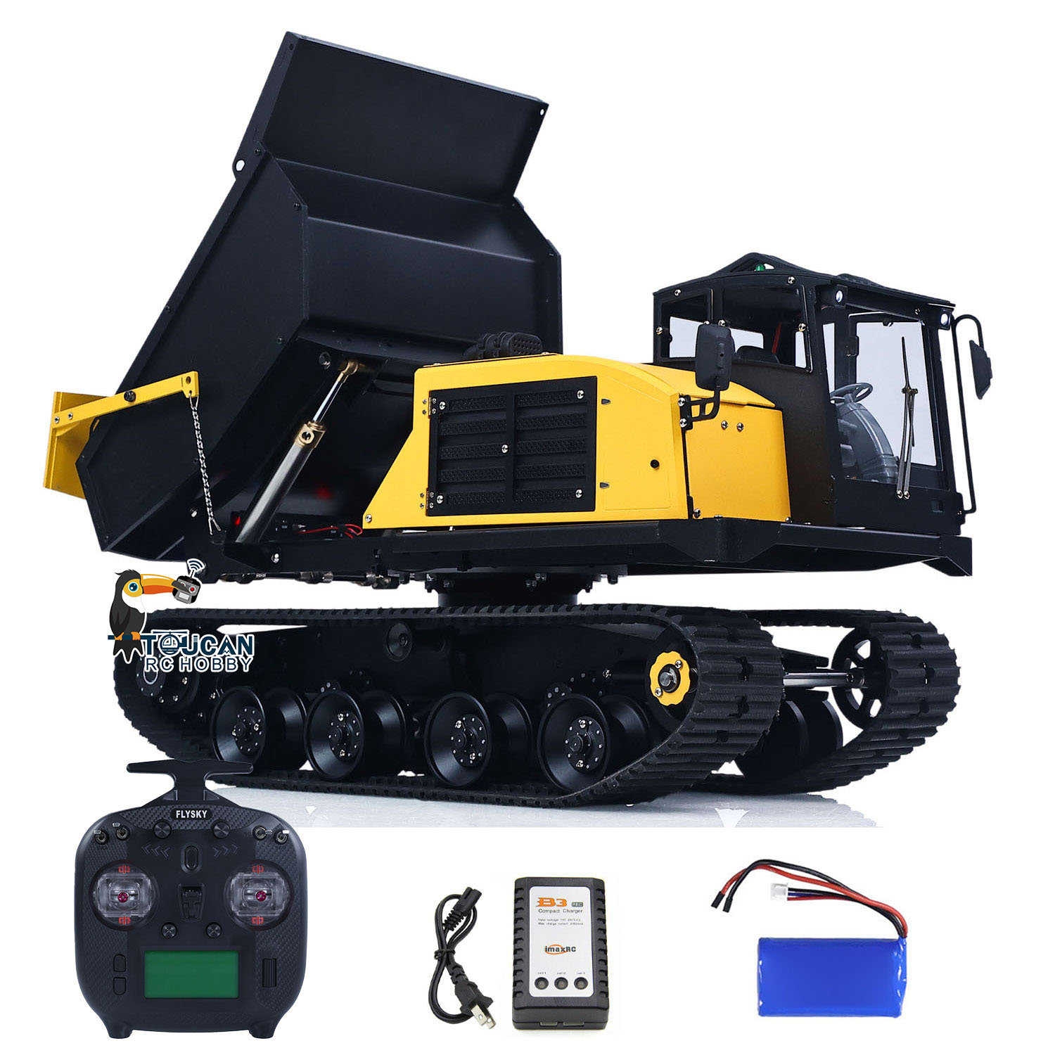 T14R WKLC 1/14 Metalen Hydraul - Rc Hobby Dump Truck recensie en prijs