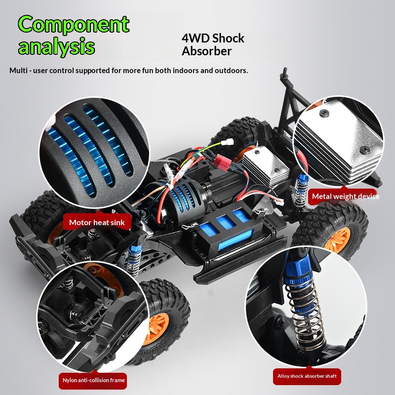 Huangbo RC 1:10 schaalmodel 4W - Rc Hobby Monster Truck recensie en prijs