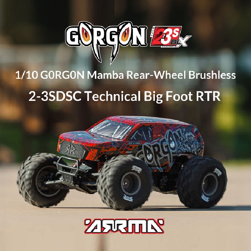 Arrma Gorgon RTR Brushless RC  - Rc Hobby Monster Truck recensie en prijs