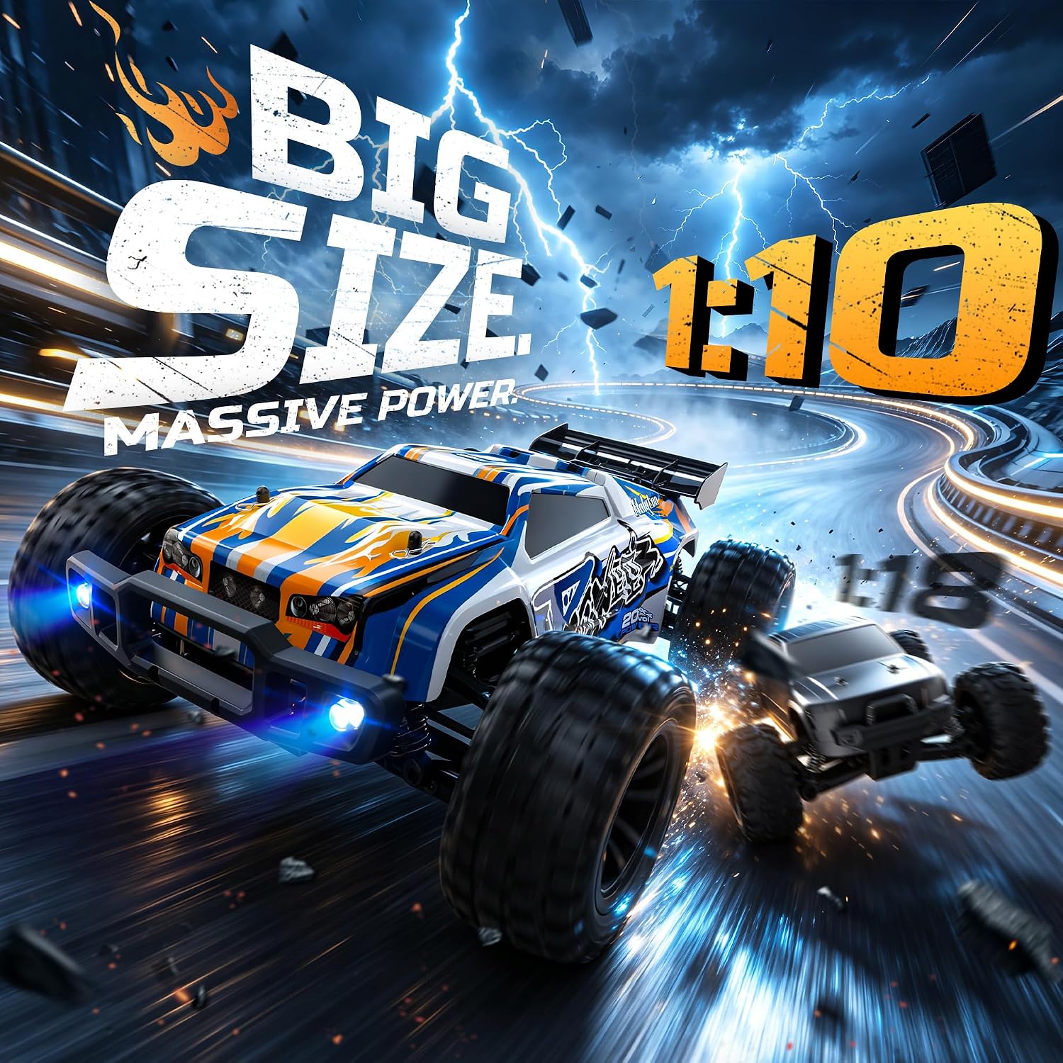 1:10 Grote Hoge Snelheid RC Au - Rc Hobby Monster Truck recensie en prijs