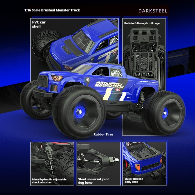 UDIRC UD1610PRO 1/16 RC BigWhe - Rc Hobby Monster Truck recensie en prijs