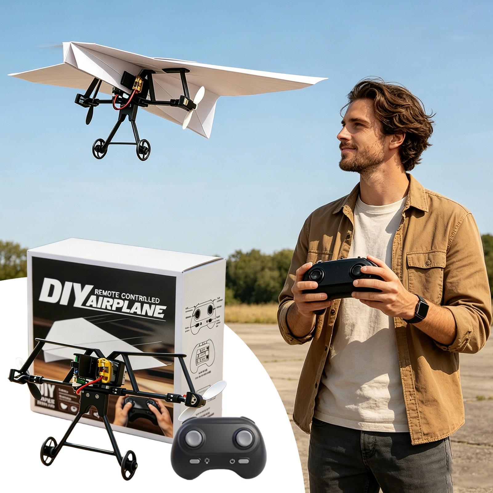 DIY RC Papieren Vliegtuig Kit  - Rc Hobbies recensie en prijs