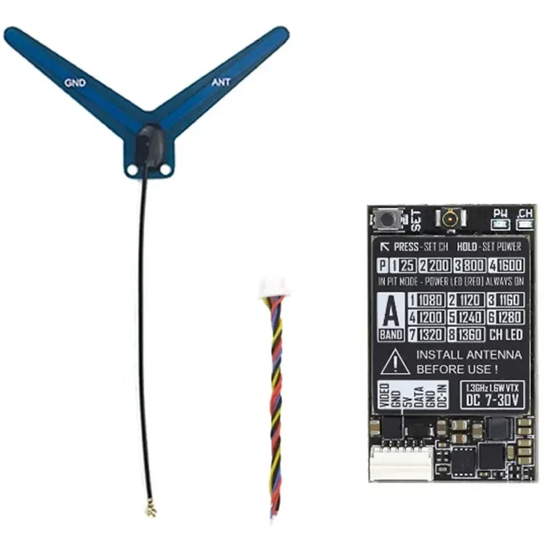 Rushfpv Rush 1.3G/1.2G VTX 8CH - Rc Hobbyking recensie en prijs