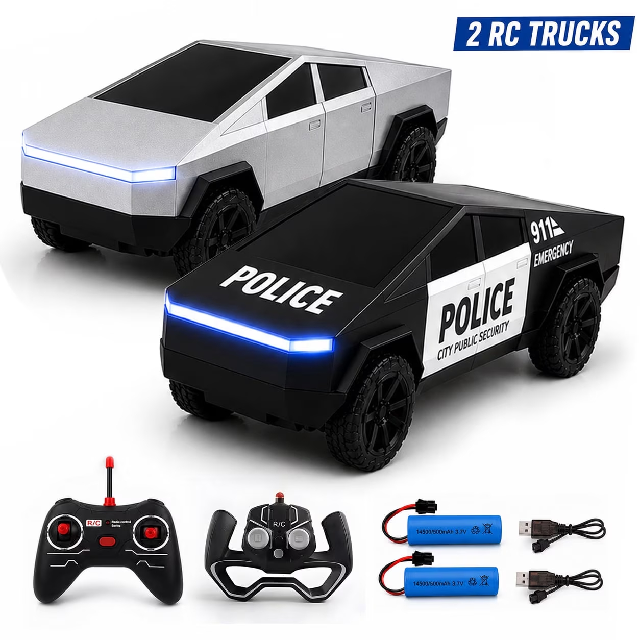 2 stuks RC Cyber Truck speelgo - Rc Hobby Tech Bali recensie en prijs
