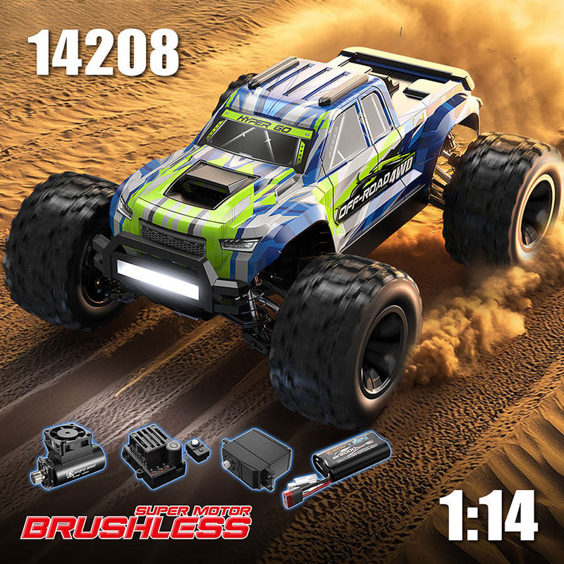 Mjx Hyper Go 1/14 14208 Borste - Rc Hobby Monster Truck recensie en prijs